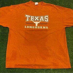 Vintage Texas Longhorns shirt mens XXL football orange Y2K retro UT adult A1